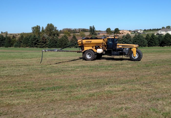 Photo of an Ag applicator 